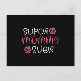 Carte Postale Maman - Super Maman Pour Toujours
