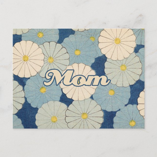Carte Postale Maman vintage (Devant)