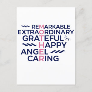 Carte Postale Mamans motivantes et inspirantes anniversaire