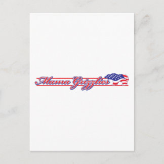 Carte Postale Mamma-Grizzly.Script-eps