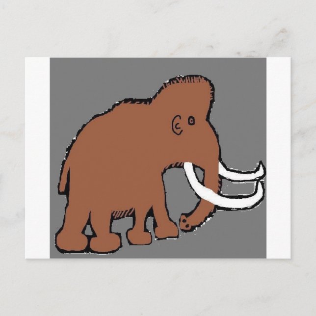 CARTE POSTALE MAMMOTH (Devant)