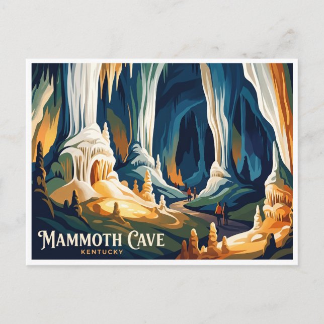 Carte Postale Mammoth Cave Kentucky (Devant)