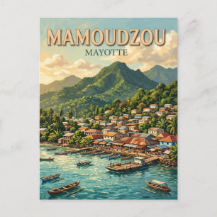 Carte Postale Mamoudzou, Mayotte France