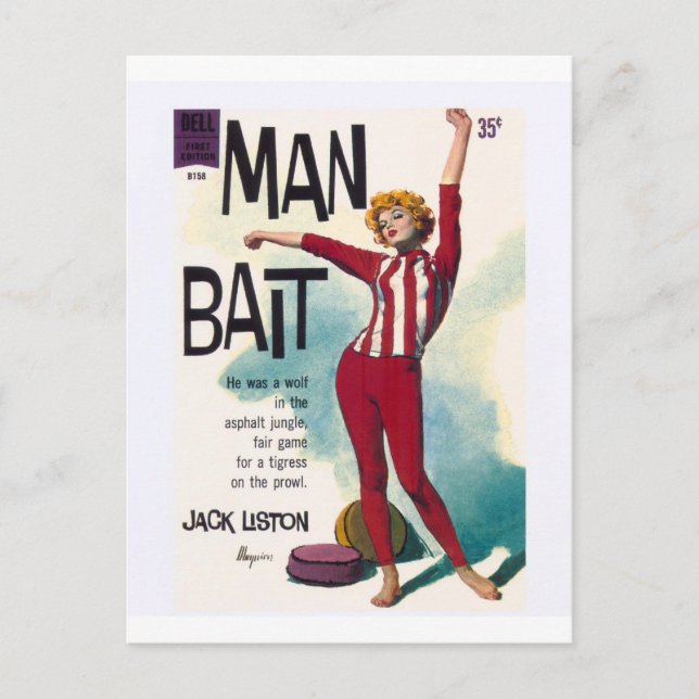 Carte Postale Man Bait ! (Devant)