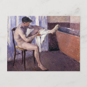 Carte Postale Man Dry Leg par Caillebotte