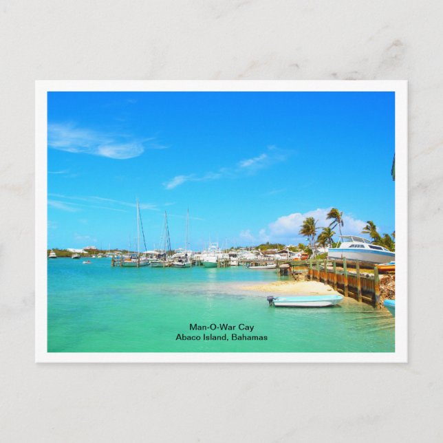 Carte Postale Man-O-War Cay (Devant)