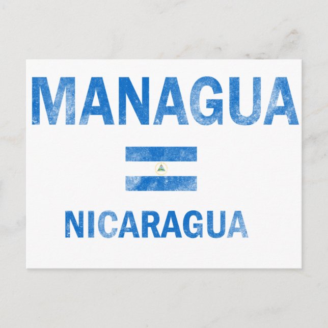 Carte Postale Managua Nicaragua Designs (Devant)