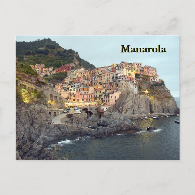Carte postale Manarola (Devant)