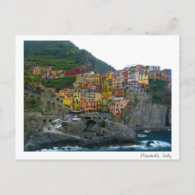 Carte postale Manarola (Devant)