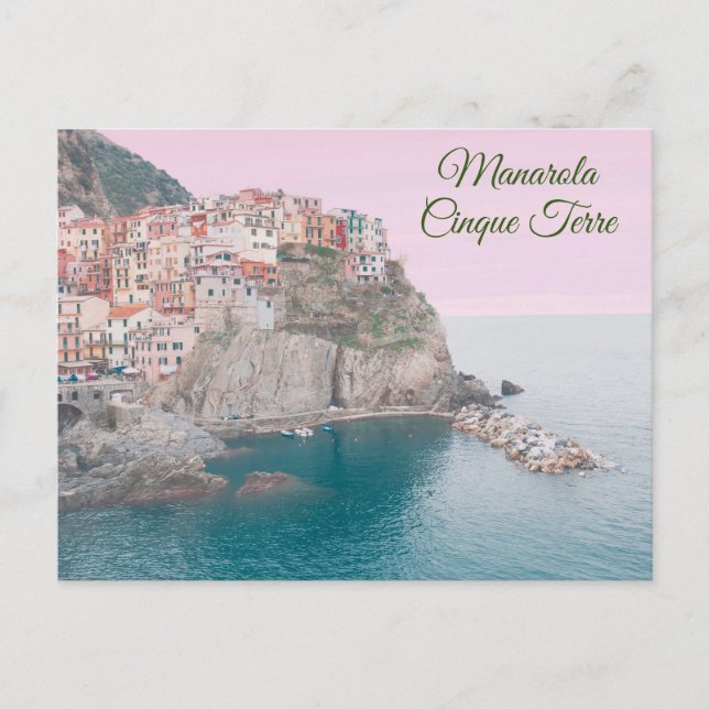 Carte Postale Manarola, Cinque Terre (Devant)