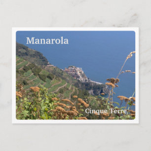 Carte Postale MANAROLA - Terrasse - Cinque Terre