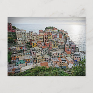 Carte Postale Manarola - The Cinque Terre - Italy Postcard