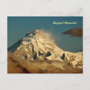 Carte Postale Manaslu magique