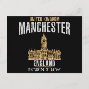 Carte Postale Manchester