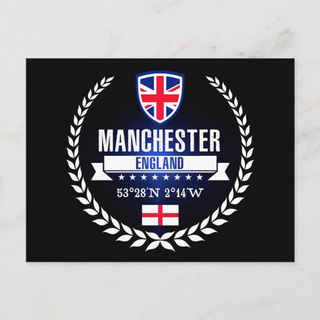 Carte Postale Manchester (Devant)