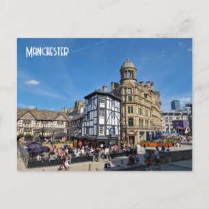 Carte Postale Manchester Exchange Square