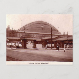 Carte Postale Manchester, Gare centrale