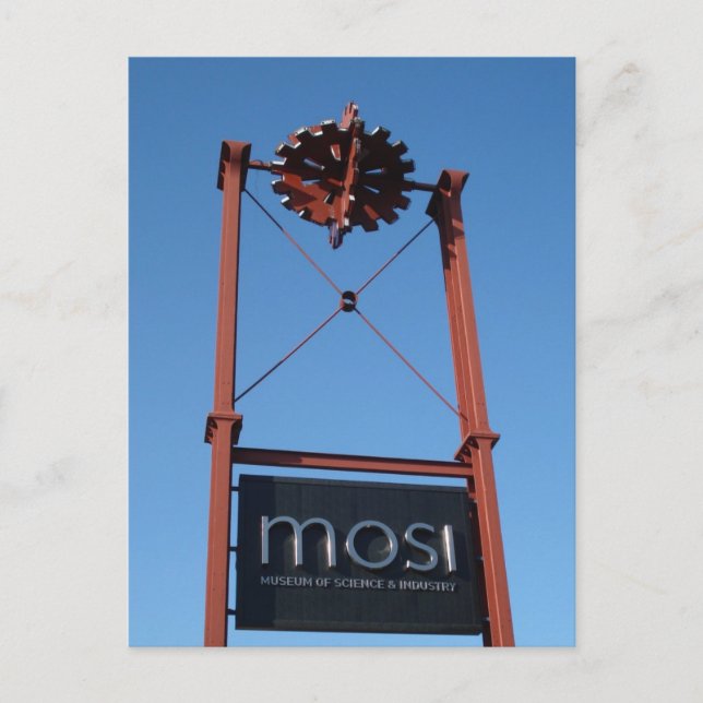 Carte postale Manchester MOSI (Devant)