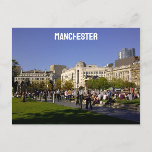 Carte Postale Manchester Piccadilly Gardens