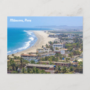 Carte Postale Máncora, Piura, Pérou