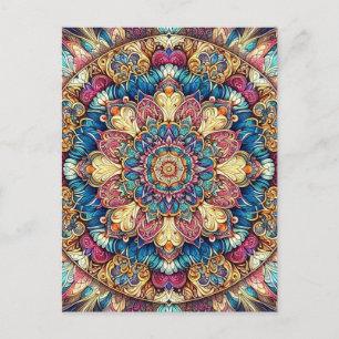 Carte Postale Mandala
