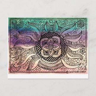 Carte Postale Mandala