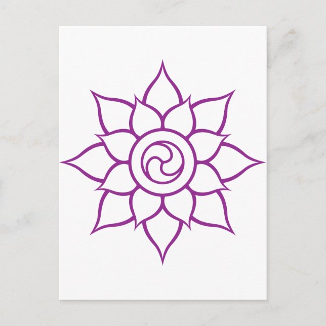 Carte Postale Mandala (Devant)