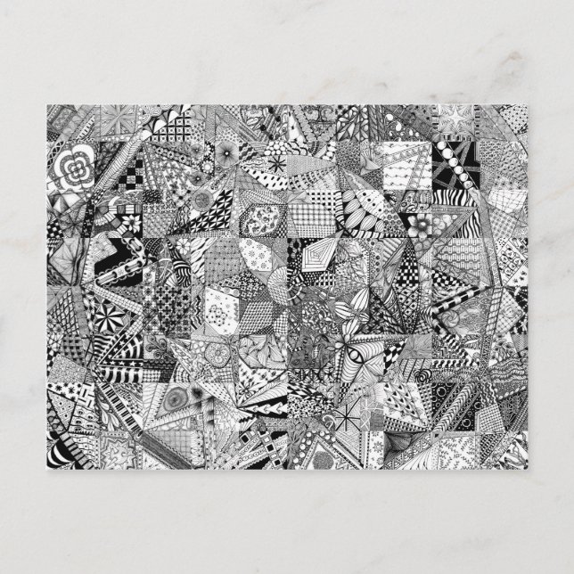 Carte Postale Mandala 1 (Devant)