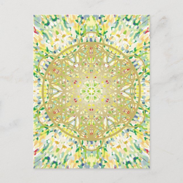 Carte Postale Mandala Art 2 (Devant)