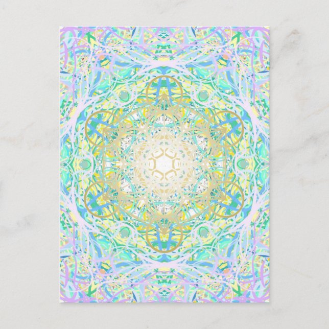 Carte Postale Mandala Art 3 (Devant)