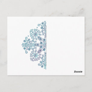 Carte Postale Mandala Boho