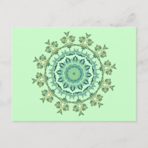Carte Postale Mandala de Coquillages