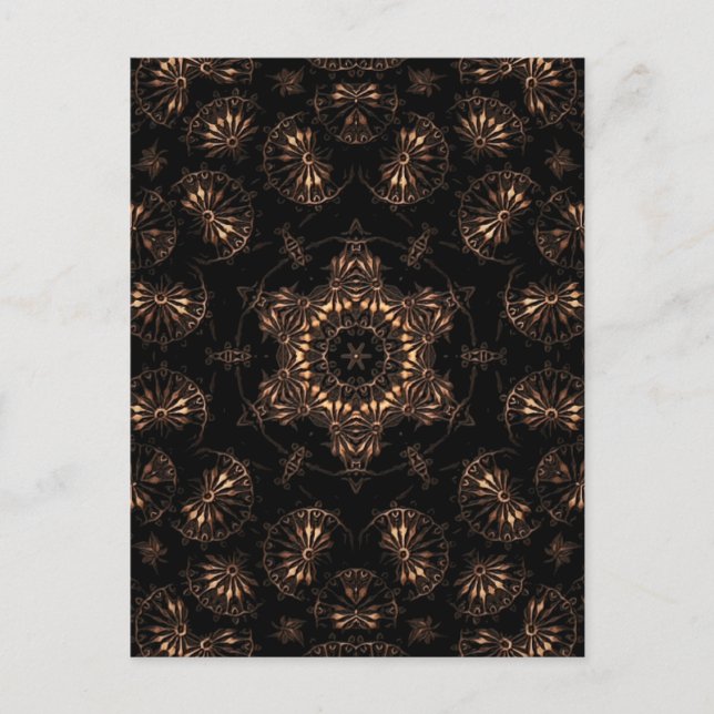 Carte Postale Mandala de l'âge de bronze (Devant)