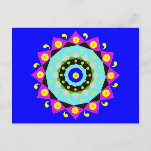 Carte Postale Mandala : Décoratif