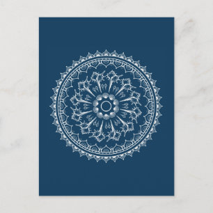 Carte Postale Mandala En Coquillages