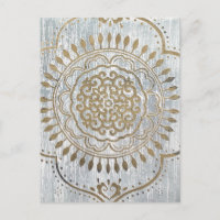 Mandala Gold Design