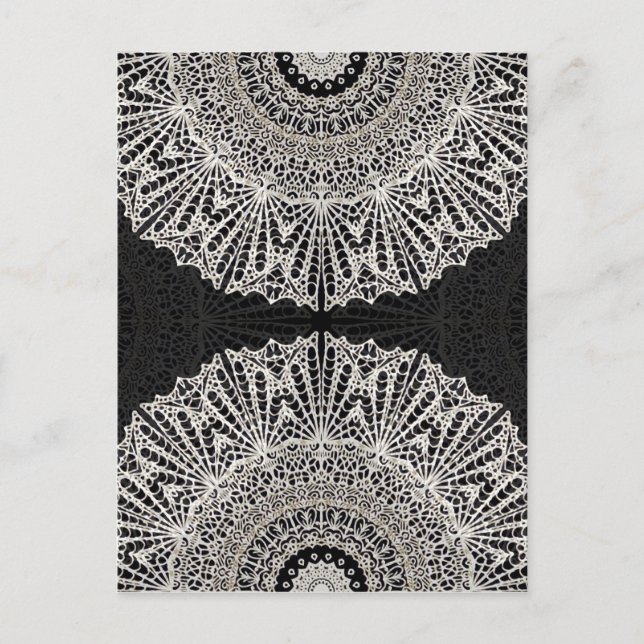 Carte postale Mandala Mehndi Style G384 (Devant)