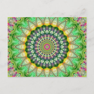 Carte Postale Mandala Patchwork no.1 créé par Tutti