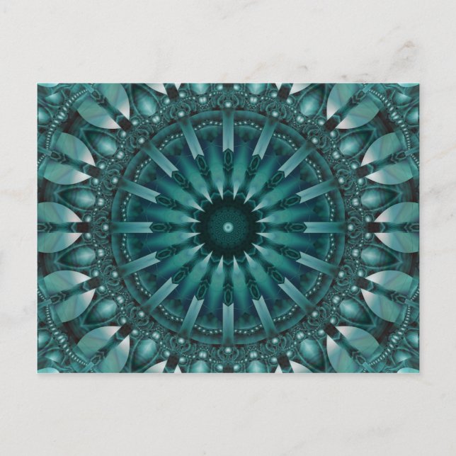 Carte Postale Mandala Sociabilité conçue par Tutti (Devant)