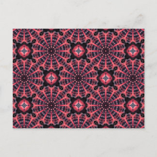 Carte Postale Mandalas roses