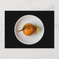 Mandarin Orange Portrait Still Life, Zen Unique