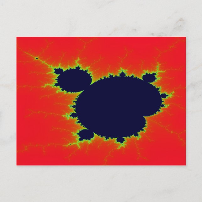 Carte Postale mandelbrot (Devant)