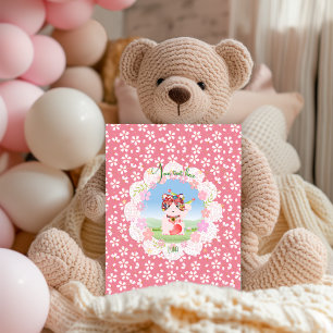 Carte postale Maneki Neko Lucky Luna