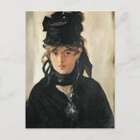 Manet | Berthe Morisot avec un bouquet de violette