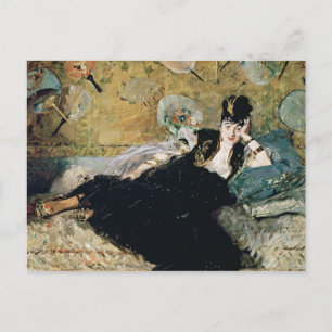 Carte Postale Manet   La Dame aux fans