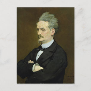 Carte Postale Manet Le journaliste Henri Rochefort, 1881