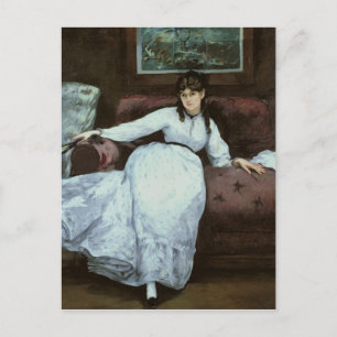Carte Postale Manet   Le reste, portrait de Berthe Morisot