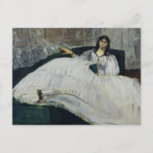 Carte Postale Manet Portrait de Jeanne Duval, 1862