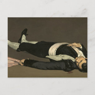 Carte Postale Manet   The Dead Toreador, c.1864