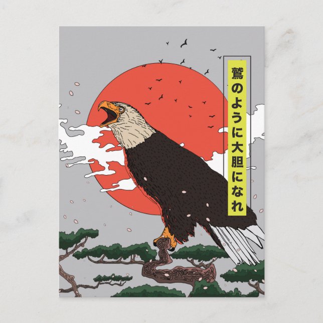 Carte Postale Manga Golden Eagle (Devant)